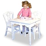 Melissa & Doug Deluxe Wooden Table & Chairs Set
