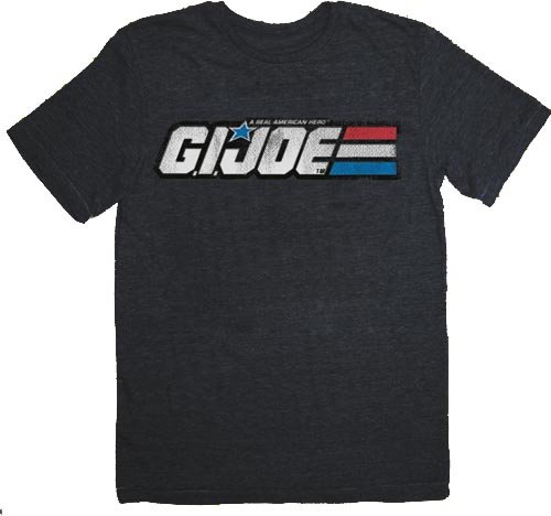  G.I. Joe Real American Hero Heather Charcoal T-shirt Tee