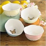 Lenox Butterfly Meadow 8-Ounce Dessert Bowls Set of 4