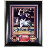 Joe Mauer Autographed Photo Mint W/ Authentic Infield Dirt Coin