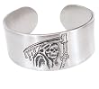 Grim Reaper Mr. Death Scythe Pewter Bracelet