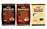 Bali's Best Coffee, Espresso and Latte Candy Three Pack