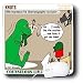 Rich Diesslins Funny KNOTS Scouting Cartoons - Counselors Like Enthusiams - Cinematography - Mouse Pads