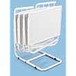 Table-Mate II 4-Pack Folding Table with Storage Rack ~ Table-Mate