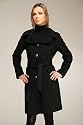 D&G Black Pea Coat