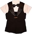 Infants & Toddlers Formal Black or White Summer Tuxedo with Dress Shorts
