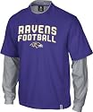Baltimore Ravens Splitter Layered Long Sleeve T-Shirt