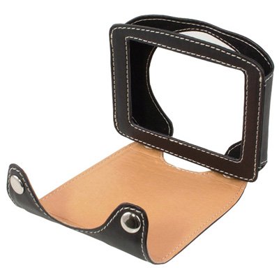TT130CS: TomTom 125 - 130 - 130*S Custom Leather Case with Snap-on Cover