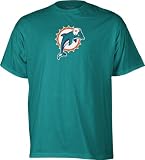 Miami Dolphins Classic NFL Throwback Logo T-Shirt - X-Large