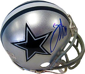 Miles Austin Autographed / Signed Dallas Cowboys Mini Helmet