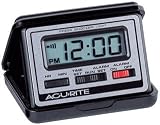 Chaney 47390 Explorer - Compact folding LCD travel alarm with .5 Inch display with snooze. 2.5 InchH x 3 InchW x 2.25 Inch Chaney 47390 Explorer - Compact folding LCD travel alarm with .5 Inch display with snooze. 2.5 InchH x 3 InchW x 2.25 Inch