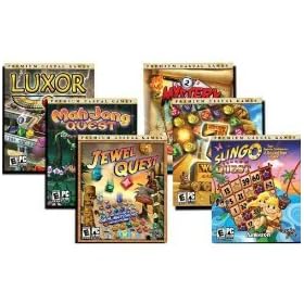 Mumbo Jumbo 6 Pack (Luxor 2 / Jewel Quest / Mahjong Quest / 7 Wonders of the Ancient World / Mystery Quest / Slingo Quest)