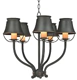 Madison Collection Five Light Outdoor Chandelier