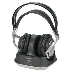 Panasonic RP-WF950E-S Funk-Kopfh�rer mit Ladestation (Surround Sound, Auto Tuning) silber