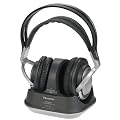 Panasonic RP-WF950E-S Funk-Kopfh�rer mit Ladestation (Surround Sound, Auto Tuning) silber