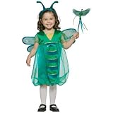 Child Dragonfly Halloween Costume (Fits Girls 4-6x)