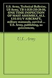 U.S. Army, Technical Bulletins, US Army, TB 1-1520-210-20-50, ONE TIME INSPECTION OF MAST ASSEMBLY, ALL UH-1H V AIRCRAFT, military manauals, survival books, ... U.S. Army, publishing, us government,