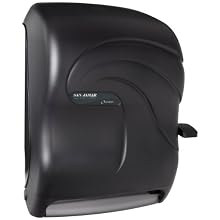 San Jamar T1290TBK Savvy Oceans Roll Towel Dispenser With Auto Transfer