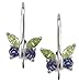 Sterling Silver Butterfly Tanzanite and Peridot CZ Sterling Silver Butterfly Tanzanite and Peridot CZ