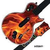 GUITAR HERO 3 III Faceplate Skin Skins for PS3 Xbox 360 Les Paul - Back Draft