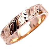 Atrus【アトラス】ハワイアンジュエリー ハワイアン リング リング 指輪 ピンクゴールドK18 K18PG ハワイ 1〜18号