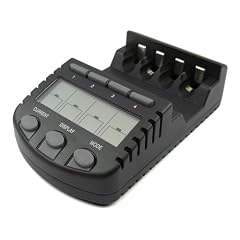 AccuCell Schnell-Ladeger�t mit Entladefunktion und LCD-Display