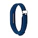 Classic Bands for Fitbit Flex 2 , Interchangeable Navy Blue Wrist Band, One Size