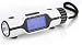 Pocket Size World Time Travel Alarm Clock with calendar, Timer, Temperature display a...