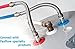 Pexflow Oxygen Barrier O2 PEX Tubing - PFR-R12500 1/2 Inch X 500 Feet Tube Coil for Potable Water EVOH PEX-B Residential & Commercial Radiant Floor Heat & Cold Plumbing Application (Red)