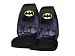 A Set of 2 Universal-fit Front Bucket Seat Cover - The Dark Knight Batman
