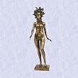 Medusa statue Greek temptress mistress sculpture seductress