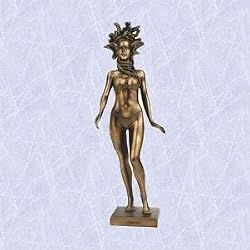 Medusa statue Greek temptress mistress sculpture seductress