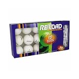 15 Volvik Control Crystal White Near Mint Used Golf Balls + Free Tees
