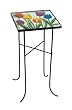 Tulips Square Glass Top Side Table Tulips Square Glass Top Side Table