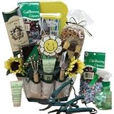 Garden Lovers Gift Tote of Tools and Treats - A Great Gift For Idea for Her!