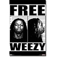 Lil Wayne Free Weezy Music Poster Print - 22x34 by Poster Revolution