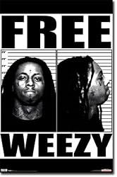 LIL WAYNE - FREE WEEZY 24x36 POSTER FREE SHIPPING
