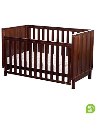 King Parrot Byron 3 in 1 Cotbed - English Oak **Exclusive to Mothercare**