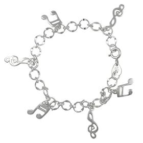 Buy Sterling Silver Music Bracelet now!