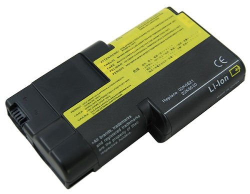 Agptek Hi-Capacity Li-ion Battery [4400 mAh 6 Cells] for IBM THINKPAD T20 T21 T22 T23 2647-XXX 2648-XXX series Fits 02K6620 02K6621 02K6626 02K6627 02K6644 02K6645 02K6646 02K6649 FRU 08K8026 02K6649 2K6857 2K6858 02K6859 02K7025 02K7026 02K7027 02K7028 02K7029 02K7030 02K7032 08K8026 FRU 02K7030 FRU 02K7032 laptop Main Battery