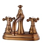 IMAGE OF Belle Foret BFN38502TB Centerset Lavatory Faucet, Tumbled Bronze