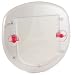 PetSafe Staywell 4-Way Locking Slim Cat Flap, Clear