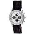 Game Time Calgary Flames NHL Chronograph Dynasty Series Leather Band Watch