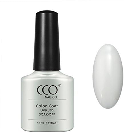 CCO Gel Nail Polish Color Lacquer UV LED Manicure (Studio White (40526))