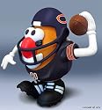 NFL Sports Spuds Chicago Bears Mr. Potato Head