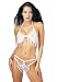 Dangling Pearl Bikini Thong Set