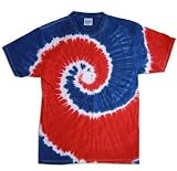 Royal-Red Twist Tie Dye - Tie Dye