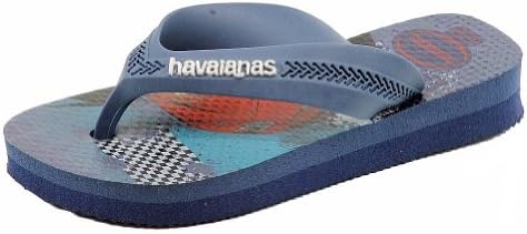 Havaianas Max Cars Flip Flop (Toddler/Little Kid),Blue/Navy,25/26 BR (9-10 M US Toddler)