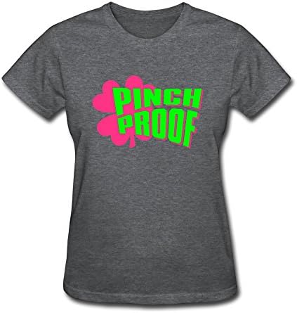 Women's T-shirt - Funny Pinch Proof Tshirt DeepHeather Size L