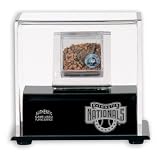 Washington Nationals Game-Used Infield Dirt W/Logo Display Case